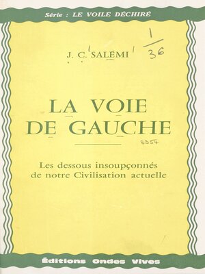 cover image of La voie de gauche
